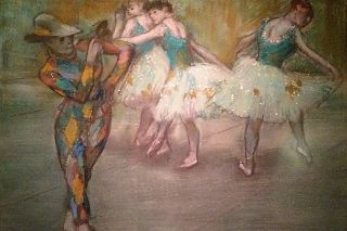 19 Arlequin Danse Edgar Degas 1890 National Museum of Fine Arts MNBA  Buenos Aires